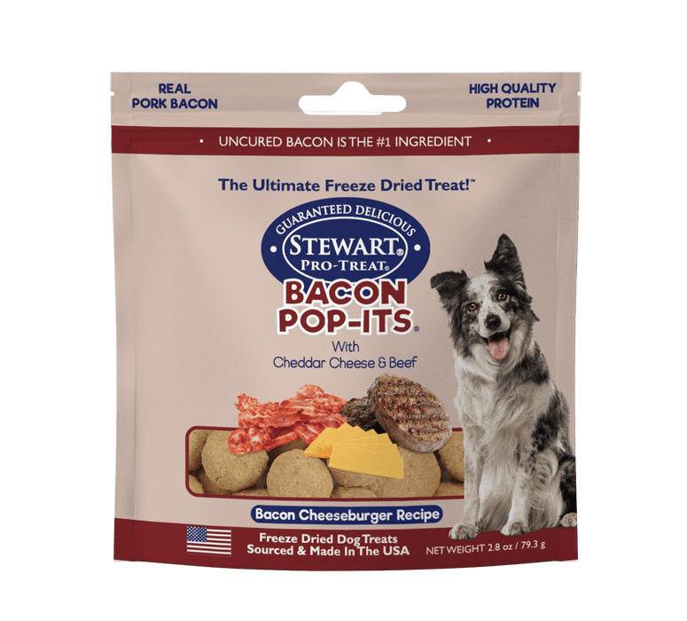 Stewart gâterie séchées à froid bacon cheddar et boeuf - Gaterie pour Chien - stewart - Stewart gâterie séchées à froid bacon cheddar et boeuf
