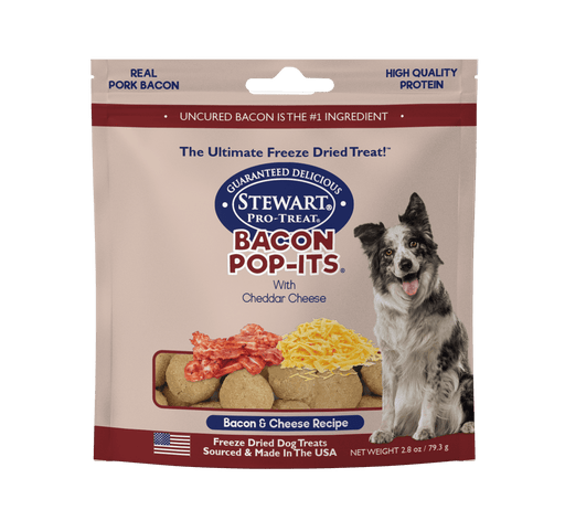 Stewart gâterie séchées à froid bacon et cheddar - Gaterie pour Chien - stewart - Stewart gâterie séchées à froid bacon et cheddar