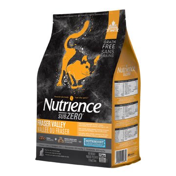 Subzero Nutrience Sans grains pour chats, formulation Vallée du Fraser(produit du Quebec) - CHAT NOURRITURE SÈCHE - Nutrience - Subzero Nutrience Sans grains pour chats, formulation Vallée du Fraser(produit du Quebec)