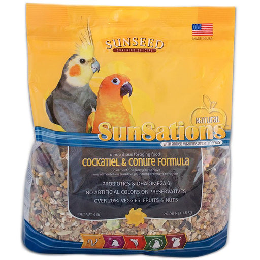 Sunseed nourriture cokatiel et conure - ACCESSOIRE OISEAUX - SUNSEED - Sunseed nourriture cokatiel et conure