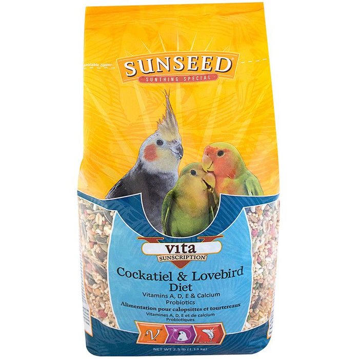 Sunseed nourriture cokatiel et inséparable - ACCESSOIRE OISEAUX - SUNSEED - Sunseed nourriture cokatiel et inséparable