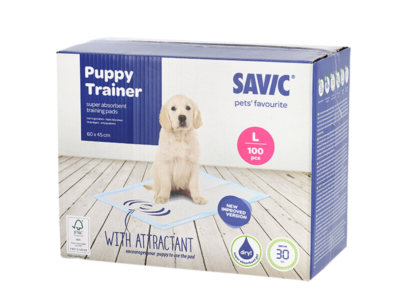 Tapis d'éducation (pipi pad) paq.100 pour chien - PIPI PAD - animauxbouffe - Tapis d'éducation (pipi pad) paq.100 pour chien