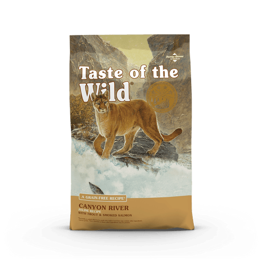 Taste of the wild canyon river nourriture pour chat 2.27 kg - CHAT NOURRITURE SÈCHE - Taste of the Wild - Taste of the wild canyon river nourriture pour chat 2.27 kg