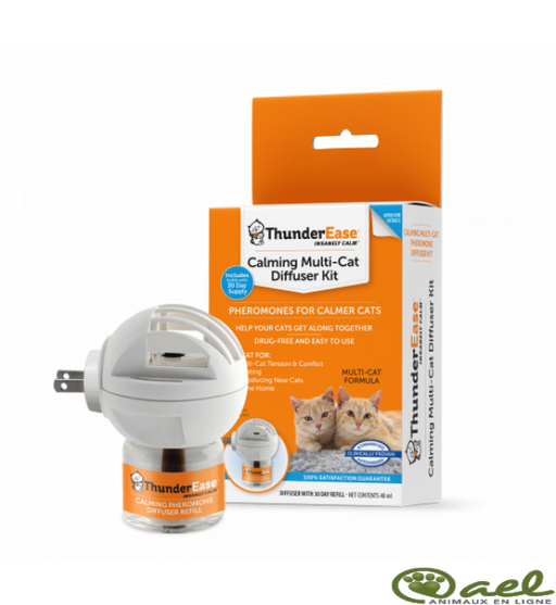 Thunderease kit diffuseur calmant pour chat