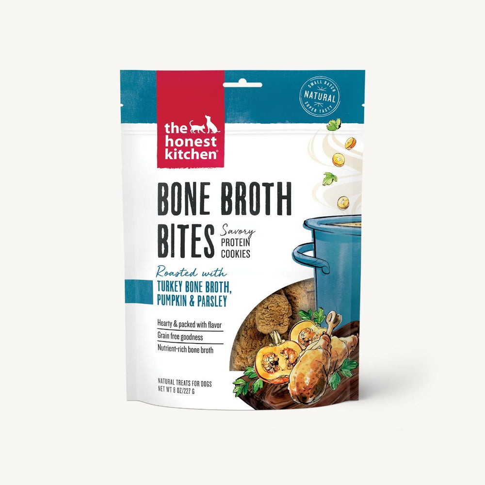 Honest Kitchen bouchées dinde, citrouille et persil pour chiens