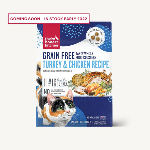 Honest Kitchen chat sans grains poulet et dinde