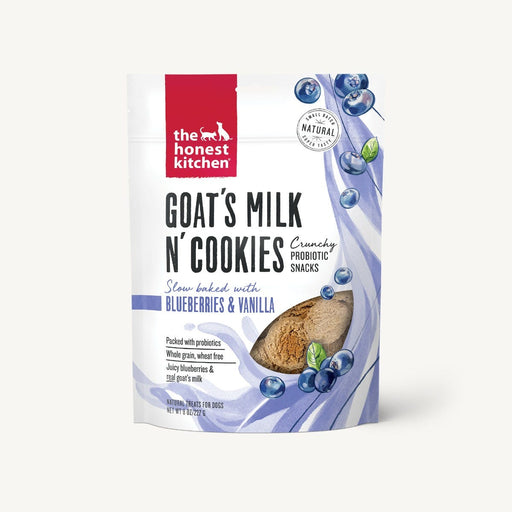 Honest Kitchen gâterie au lait de chèvre, bleuets et vanille pour chiens