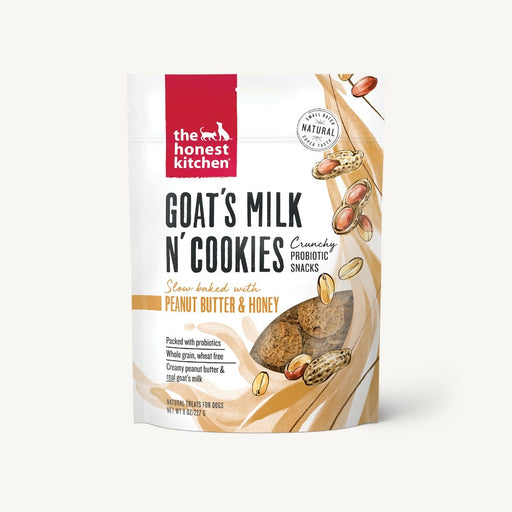 Honest kitchen gâterie lait de chèvre , beurre d'arachide et miel