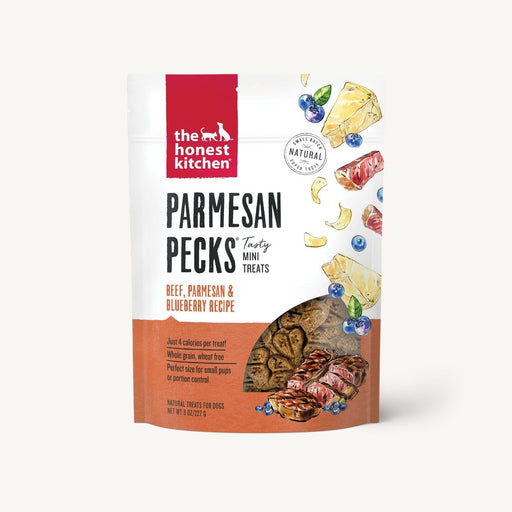 Honest kitchen gâterie au boeuf, parmesan et bleuets pour chiens