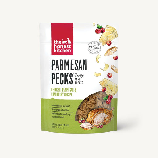 Honest kitchen gâterie au poulet,parmesan et canneberge pour chiens