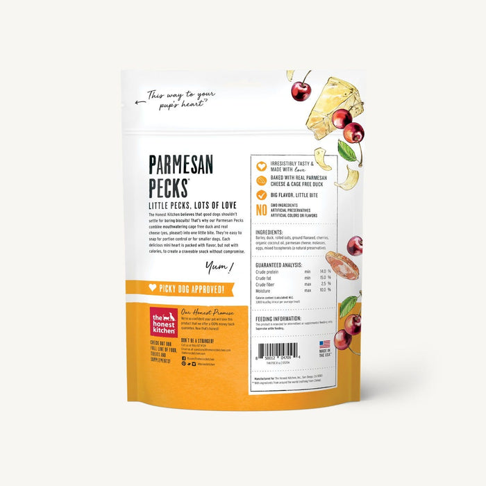 Honest Kitchen gâterie au canard, parmesan et cerises