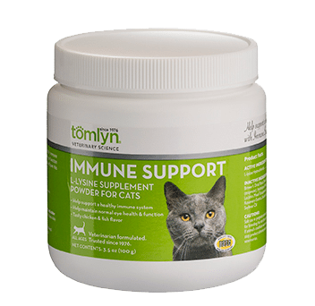 Tomlyn support immunitaire l-lysine 100g - Suppléments pour chats - Tomlyn - Tomlyn support immunitaire l-lysine 100g