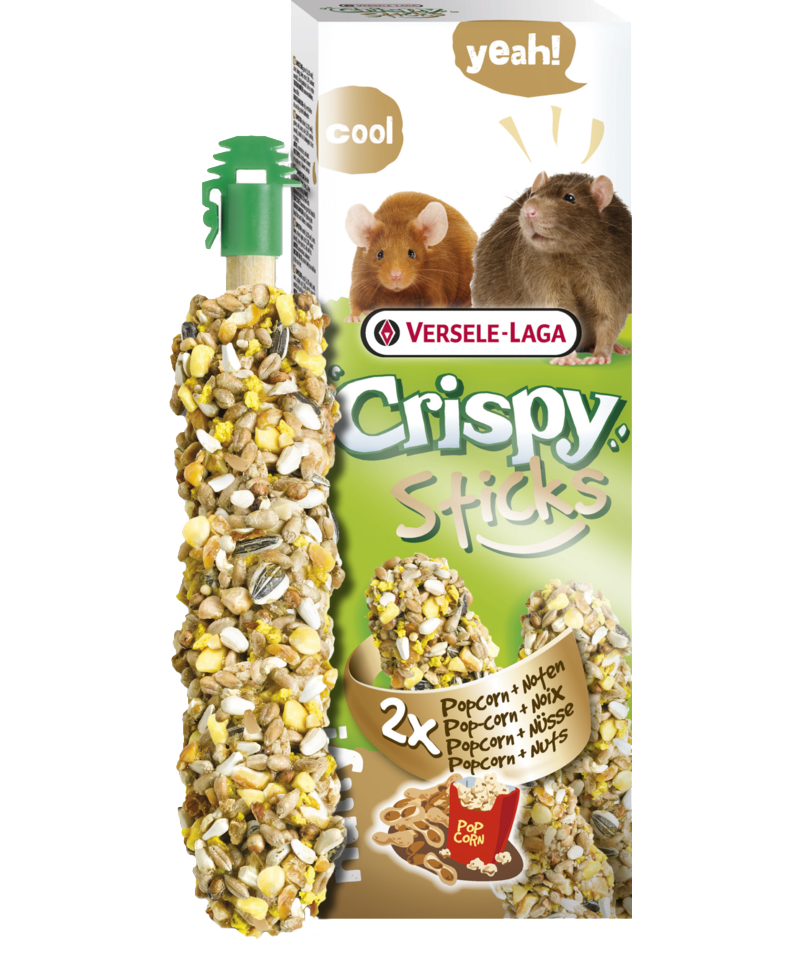 Verse-Laga crispy sticks au miel et noix - GÂTERIE RONGEURS - VERSELAGA - Verse-Laga crispy sticks au miel et noix