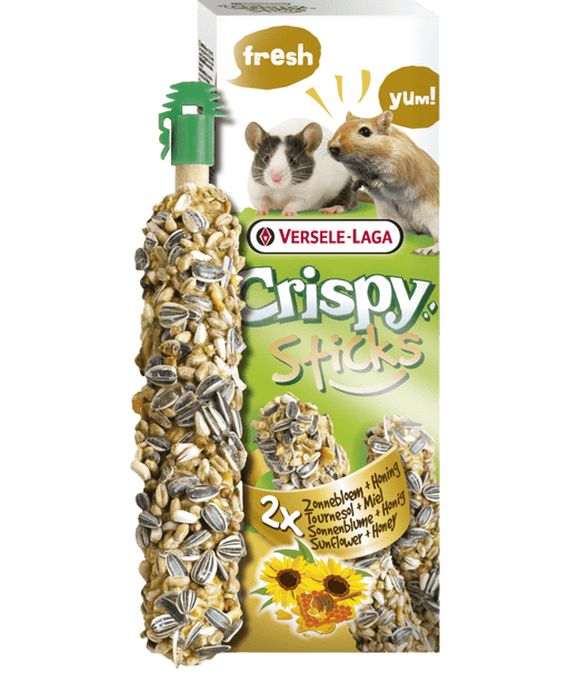 Verse-Laga crispy sticks au miel et tournesols - GÂTERIE RONGEURS - VERSELAGA - Verse-Laga crispy sticks au miel et tournesols
