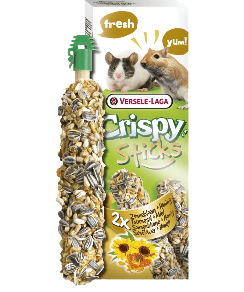 Verse-Laga crispy sticks au miel et tournesols - GÂTERIE RONGEURS - VERSELAGA - Verse-Laga crispy sticks au miel et tournesols