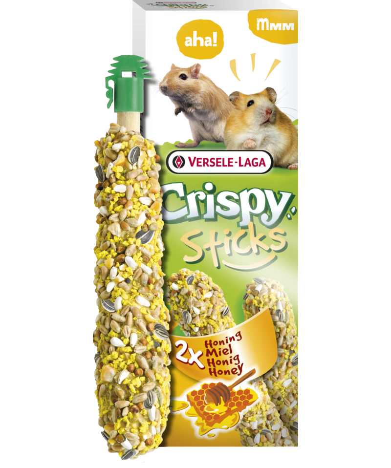 Verse-Laga crispy sticks au miel - GÂTERIE RONGEURS - VERSELAGA - Verse-Laga crispy sticks au miel