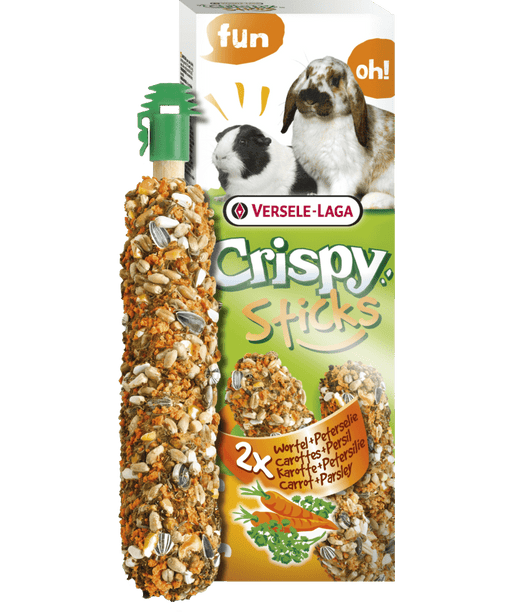 Verse-Laga crispy sticks aux carottes et persil - GÂTERIE RONGEURS - VERSELAGA - Verse-Laga crispy sticks aux carottes et persil