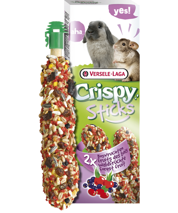 Verse-Laga crispy sticks aux fruits des bois - GÂTERIE RONGEURS - VERSELAGA - Verse-Laga crispy sticks aux fruits des bois