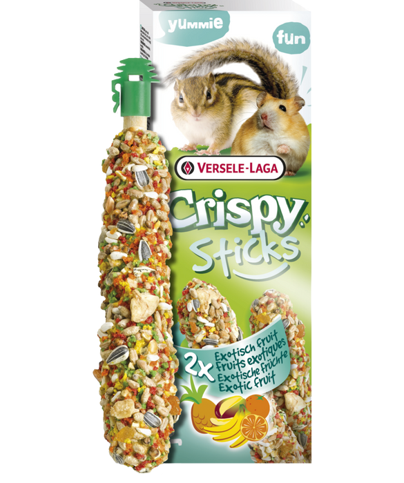 Verse-Laga crispy sticks aux fruits exotiques - GÂTERIE RONGEURS - VERSELAGA - Verse-Laga crispy sticks aux fruits exotiques