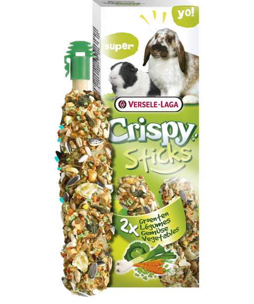 Verse-Laga crispy sticks aux légumes - GÂTERIE RONGEURS - VERSELAGA - Verse-Laga crispy sticks aux légumes