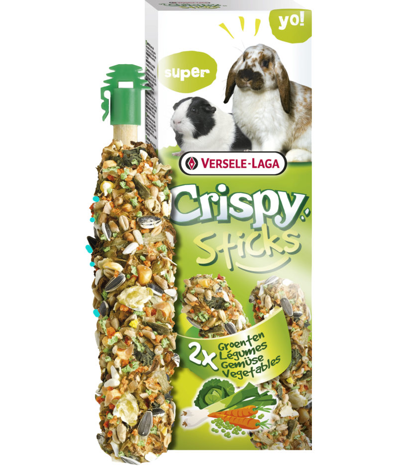 Verse-Laga crispy sticks aux légumes - GÂTERIE RONGEURS - VERSELAGA - Verse-Laga crispy sticks aux légumes