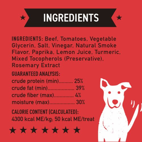 Wag more texas style boeuf jerky gâterie pour chiens - Gaterie pour Chien - Cloud star - Wag more texas style boeuf jerky gâterie pour chiens