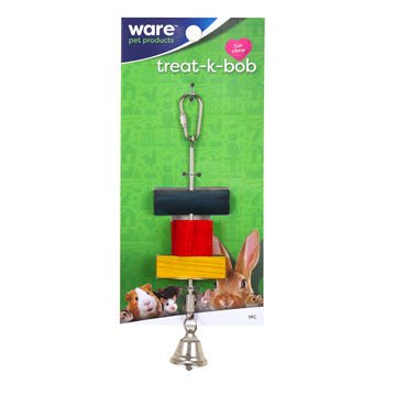 Ware treat-k-bob distributeur de friandises pour rongeur - Jouet Rongeur - WARE - Ware treat-k-bob distributeur de friandises pour rongeur