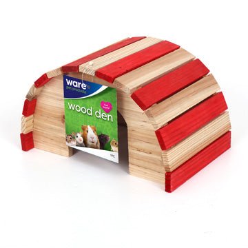 Ware wood cabane en bois en pour rongeur - Rongeur accessoires - ware - Ware wood cabane en bois en pour rongeur