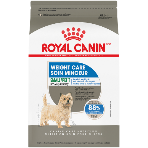 Royal Canin soin minceur chien de petite race