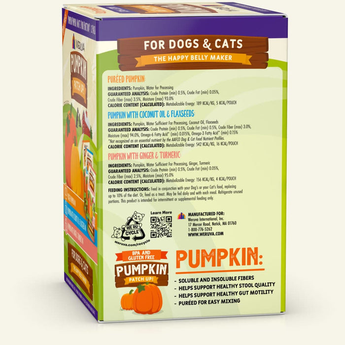 Weruva sachet supplément citrouille pour chiens et chats - Animaux et articles pour animaux de compagnie - WERUVA - Weruva sachet supplément citrouille pour chiens et chats