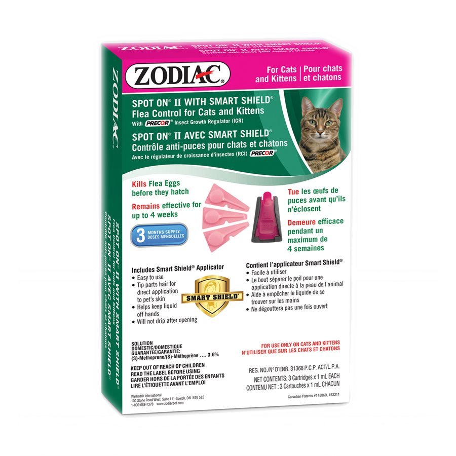 Zodiac smart shield spot on II chat chaton - Puces et Tiques - Zodiac - Zodiac smart shield spot on II chat chaton