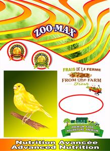 Zoo-max nourriture serin - ACCESSOIRE OISEAUX - ZOO-MAX - Zoo-max nourriture serin
